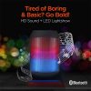 Tired of Boring & Basic? Go Bold! HD Sound + LED Lightshow